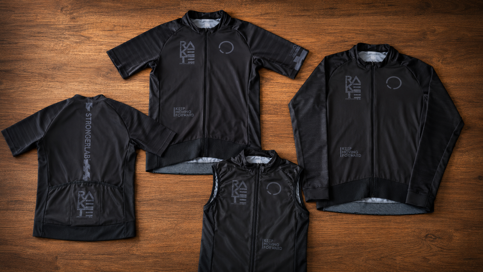 strongerlab Radbekleidung bei Bioracer — Signature und Mix & Match Kollektion