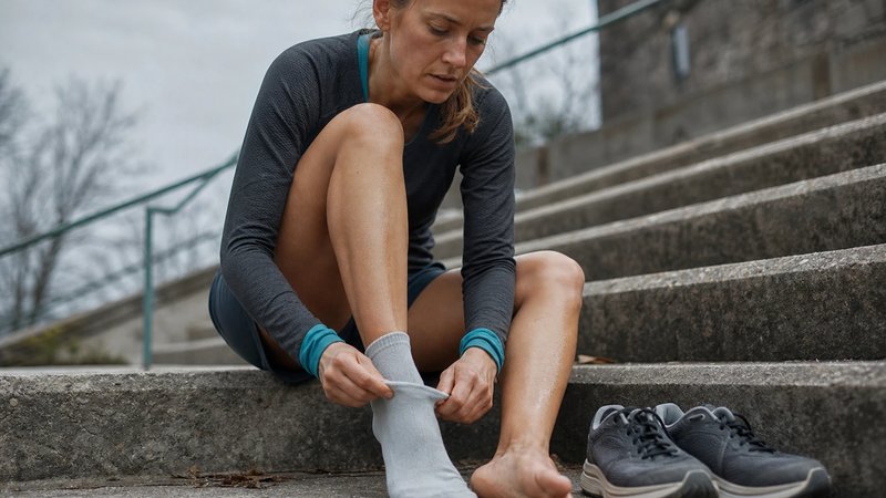 Laufsocken: Welches Material Blasen verhindert