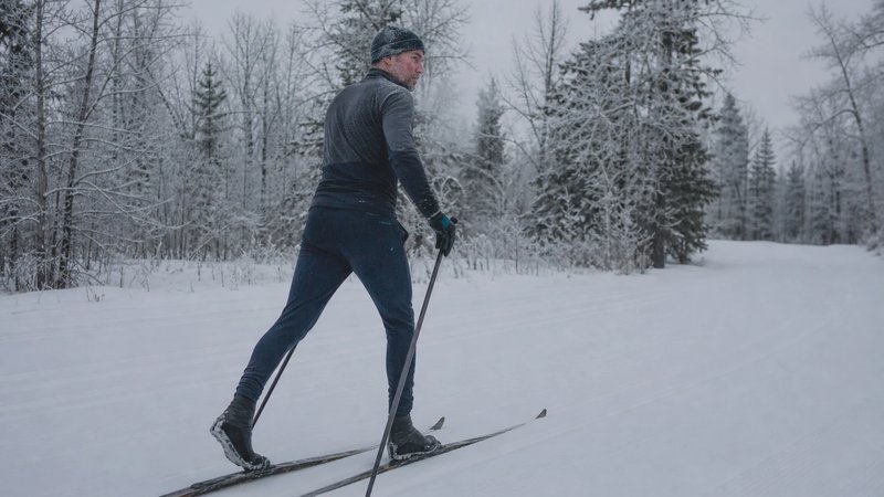 Skilanglauf als Wintertraining für Läufer und Radfahrer