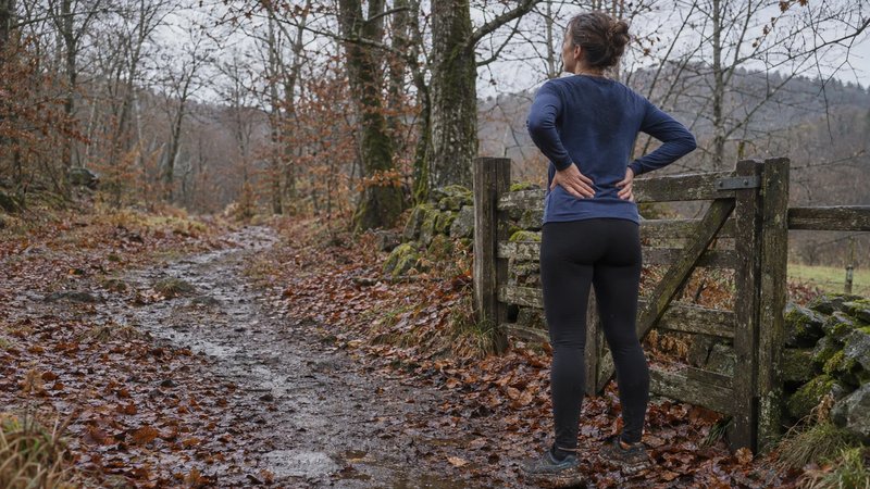 Unterer Rückenschmerz beim Laufen und Radfahren