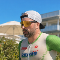 Markus H. auf der Laufstrecke